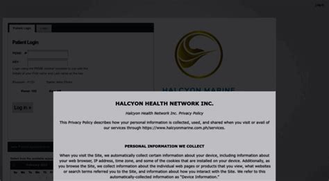 portal.halcyonmarine.com.ph login|halcyon provider portal.